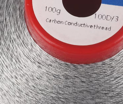 100D/3 Karbon Fiber Yarn Anti-Statik İp İleçli Dikiş Yarn
