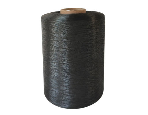 ESD Karbon Fiber İletici İpek Karbon Fiber İpek Filament Anti-Statik Kumaş için