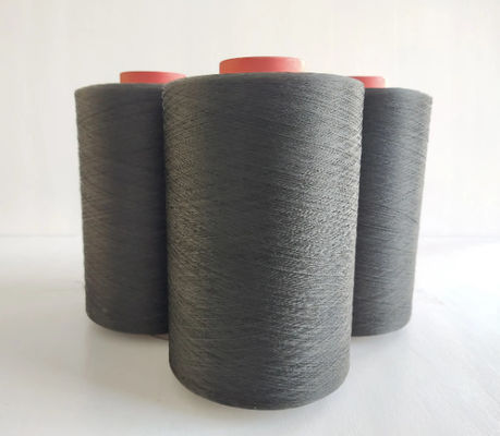 ESD Karbon Fiber İletici İpek Karbon Fiber İpek Filament Anti-Statik Kumaş için