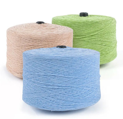 Glitter Chenille Yarn 95 Polyester 5 Sliver Ne 12NM Boyalı Ve Çiğ Beyaz Anti Pilling