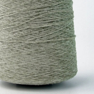 Glitter Chenille Yarn 95 Polyester 5 Sliver Ne 12NM Boyalı Ve Çiğ Beyaz Anti Pilling