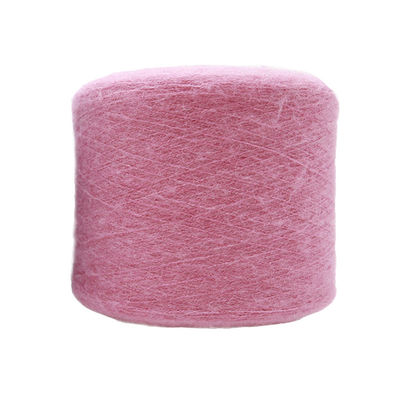 Karışık dokuma rahat Spandex karışık şık iplik süveter fırçalanmış yumuşak boyanmış dokunmuş 100% saf akrilik iplik