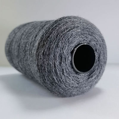 Karışık dokuma rahat Spandex karışık şık iplik süveter fırçalanmış yumuşak boyanmış dokunmuş 100% saf akrilik iplik