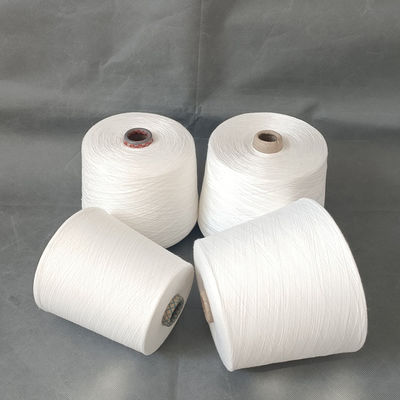 Toplu olarak satılan 100% dokuma poliester / akrilik iplik ipliği 28Nm / 2 18S / 2 Karışık Hoket ve dokunmuş iplikler
