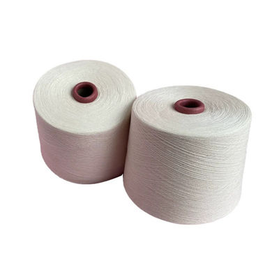 Toplu olarak satılan 100% dokuma poliester / akrilik iplik ipliği 28Nm / 2 18S / 2 Karışık Hoket ve dokunmuş iplikler