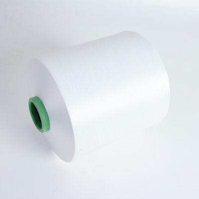 100/48 140D 150/72+40D 75D Kauçuk örgü çıplak geri dönüştürülmüş pamuk ipliği 620D 2075 Elastisite Dty Polyester Spandex