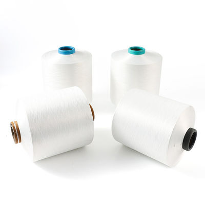 100 Poliester Tekrar Dönüştürülmüş Dikiş İpliği Hafif Dope için 403 Elastik 36F 20S / 3 Ring Makine 300D-1200D 50D-600D Dty 75D