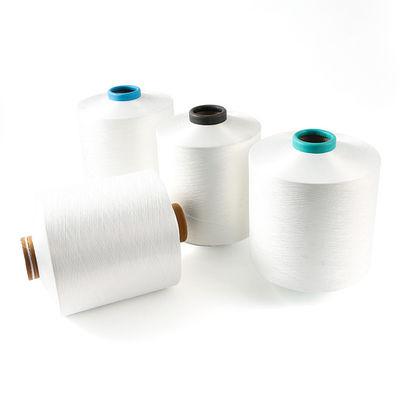100 Poliester Tekrar Dönüştürülmüş Dikiş İpliği Hafif Dope için 403 Elastik 36F 20S / 3 Ring Makine 300D-1200D 50D-600D Dty 75D
