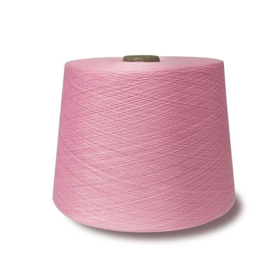 Spun 0.11Mm 30/1 Tfo 402 Elastik Pet 36F Renkli Renkli Geri Dönüştürülmüş Poliester İpek Anti pilling