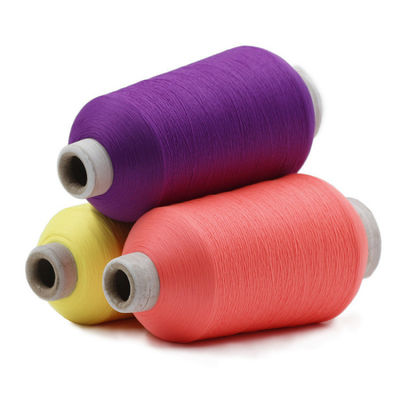 Hot 100 White Polyester Filament Yarn Weft Anti Bakteri Dty Strand Dacron