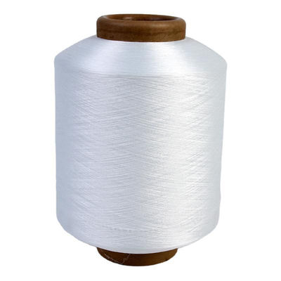 Kumaşlar 100% 100/48 Akrilik 620D Ply 300D Kauçuk 150D 70D Makine kaplamalı 840D 280D Çiğ Spandex Kaplı Yarn örgü gömlekler için