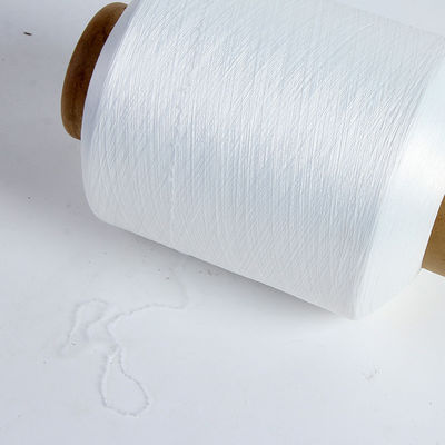Kumaşlar 100% 100/48 Akrilik 620D Ply 300D Kauçuk 150D 70D Makine kaplamalı 840D 280D Çiğ Spandex Kaplı Yarn örgü gömlekler için