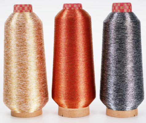 Japon örgücülüğü saf metal iplik nakış Lurex iplik Polyester altın iplik