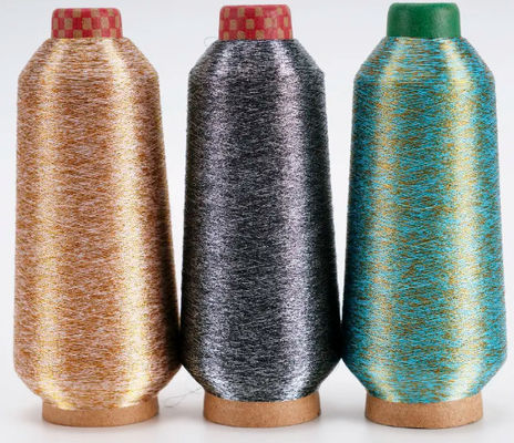 Japon örgücülüğü saf metal iplik nakış Lurex iplik Polyester altın iplik