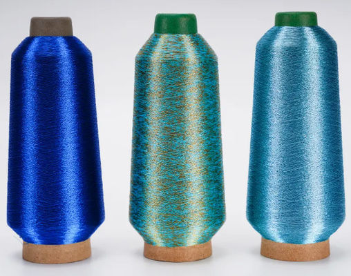 Japon örgücülüğü saf metal iplik nakış Lurex iplik Polyester altın iplik