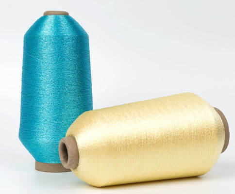 150d 5000y 128g Makine için Rayon Metal Yarn nakış ipliği